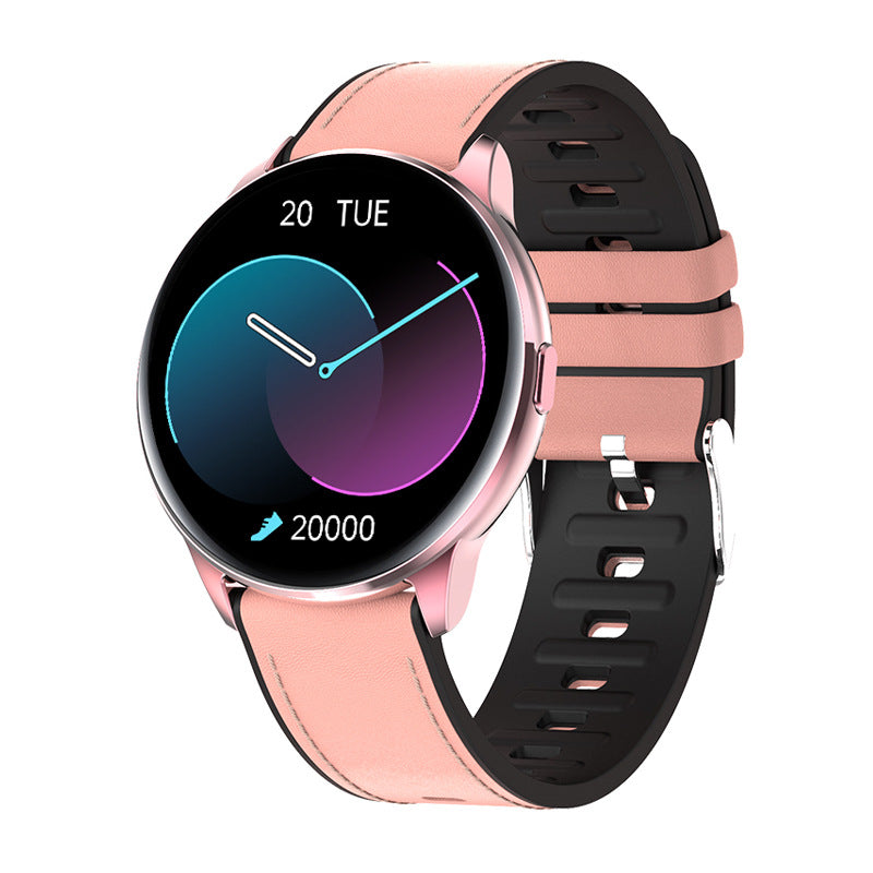 Montre connectée Y90 : GPS, suivi de la tension artérielle, santé et sport.