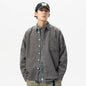 Retro Corduroy Long-Sleeve Shirt Men's Autumn Japanese Style