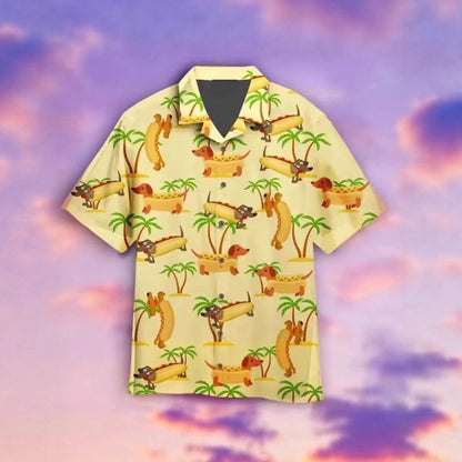 Dog Lover Casual Printed Shirt