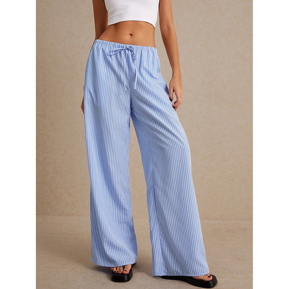 Ensemble pantalon large sans manches larges sans manches pour femmes