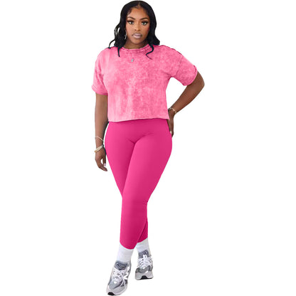 Ensemble Sportif Deux Pièces : Style Streetwear &amp; Confort Quotidien