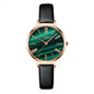 Womens Watch With A Small Dial And Leather Strap