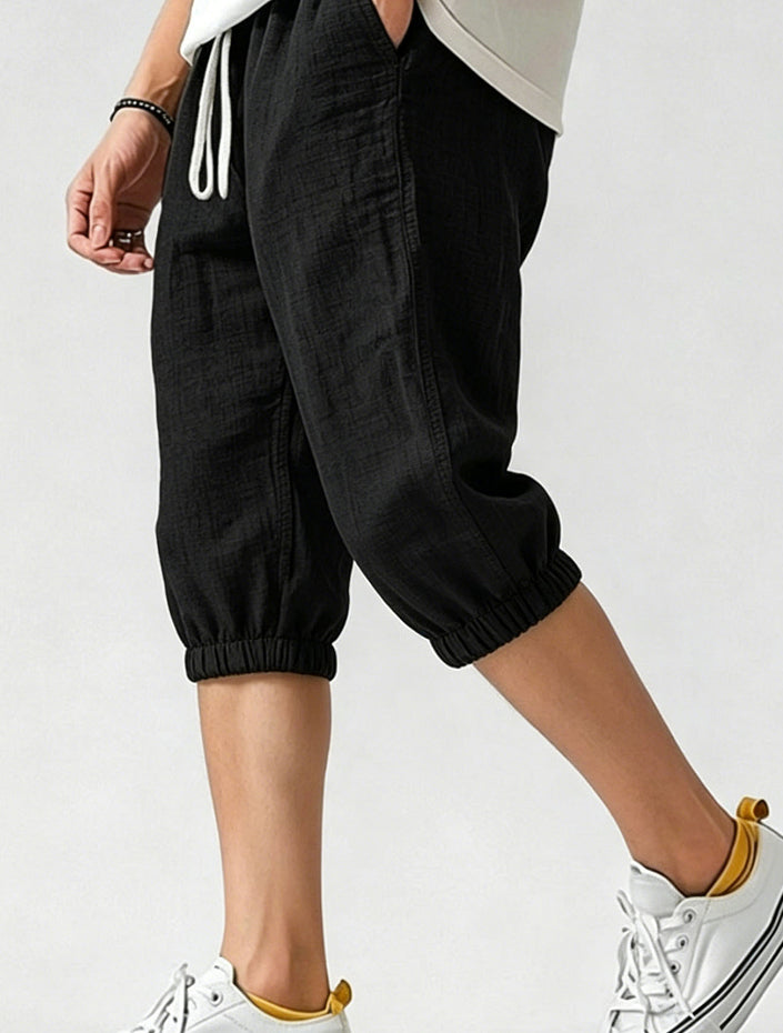 Polyester Men's Casual Pants