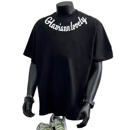Letter-printed Short-sleeve T-shirt