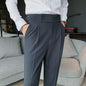 Naples Men's Trousers Korean-style Slim Fit