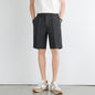 Men's Straight-Leg Plus-Size Business Suit Shorts
