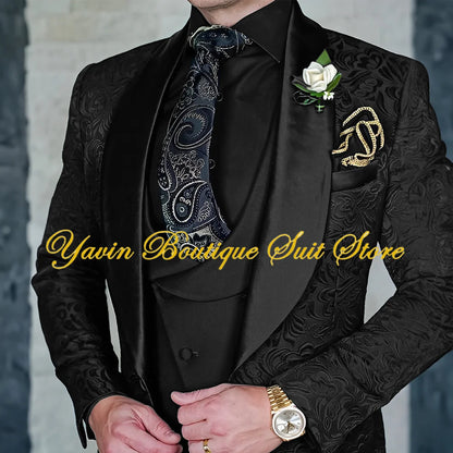 Costume de Mariage Double Boutonnage - Collection Printemps/Automne
