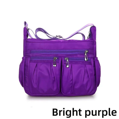 Sac à Bandoulière Polyvalent en Nylon – Confort &amp; Résistance