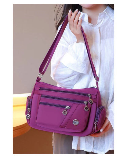 Sac à Bandoulière Polyvalent en Nylon – Confort &amp; Résistance