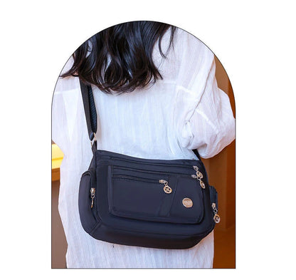 Sac à Bandoulière Polyvalent en Nylon – Confort &amp; Résistance