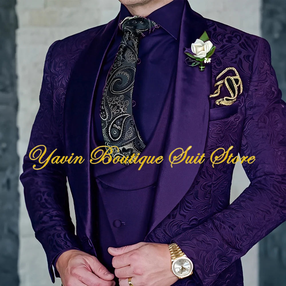 Costume de Mariage Double Boutonnage - Collection Printemps/Automne