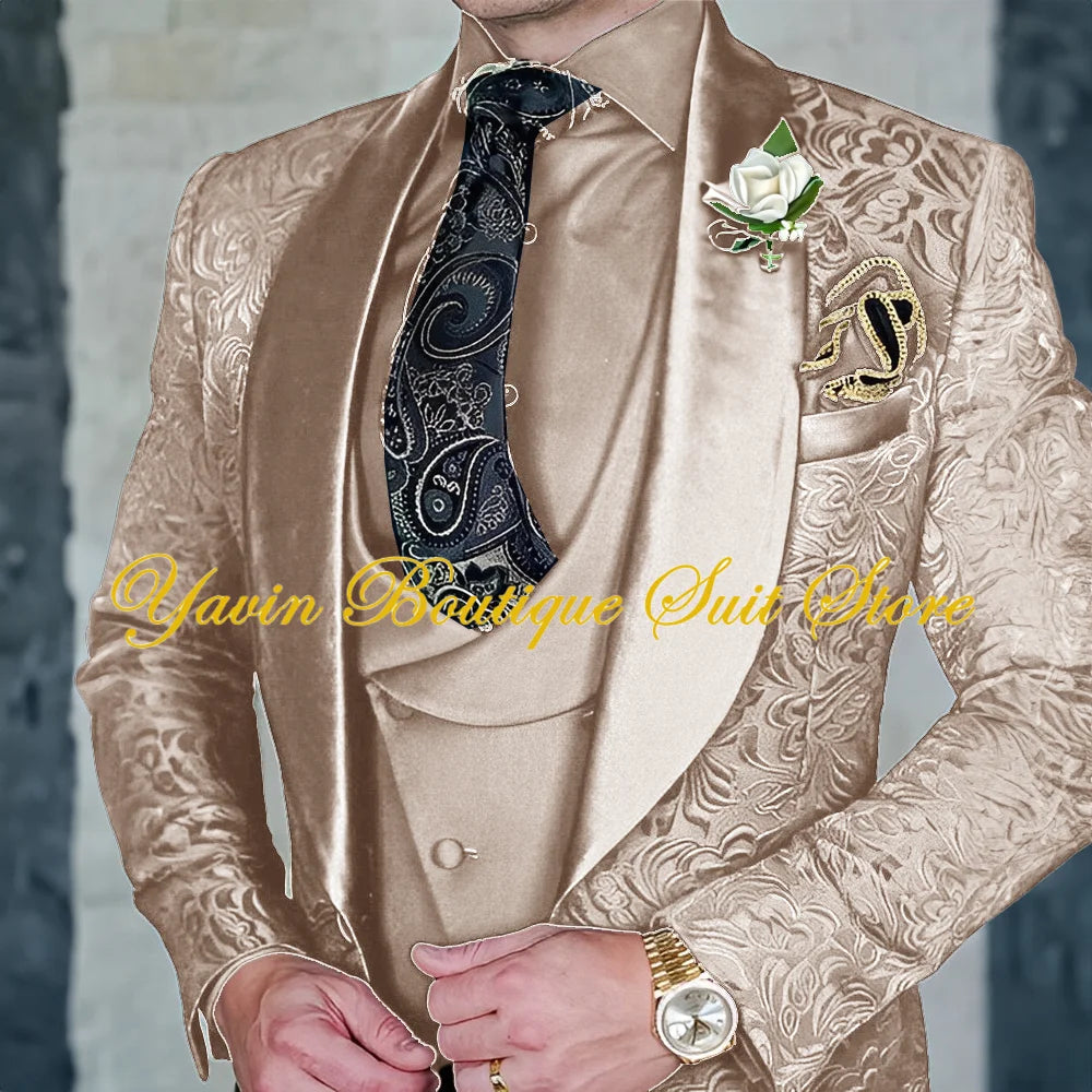 Costume de Mariage Double Boutonnage - Collection Printemps/Automne