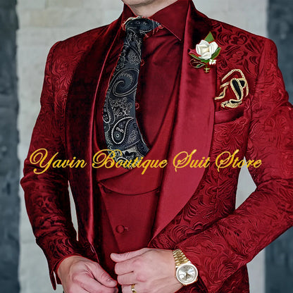Costume de Mariage Double Boutonnage - Collection Printemps/Automne