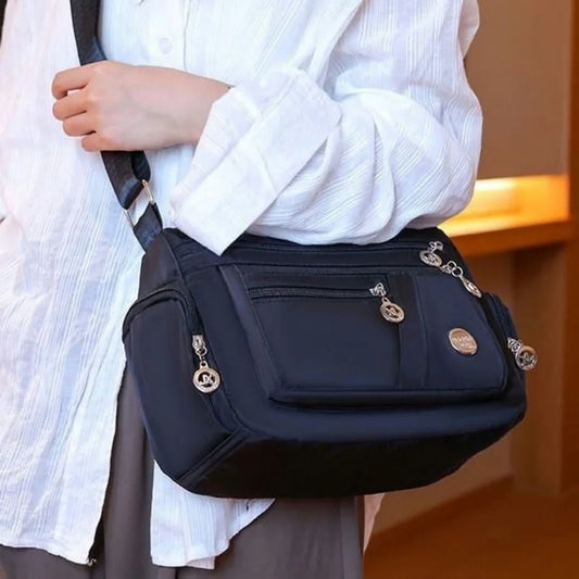 Sac à Bandoulière Polyvalent en Nylon – Confort &amp; Résistance