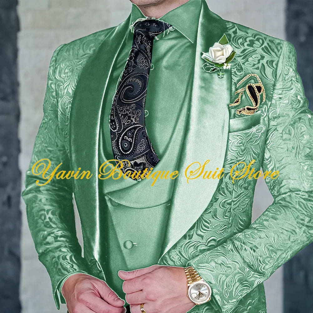 Costume de Mariage Double Boutonnage - Collection Printemps/Automne