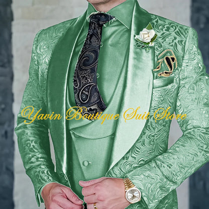 Costume de Mariage Double Boutonnage - Collection Printemps/Automne