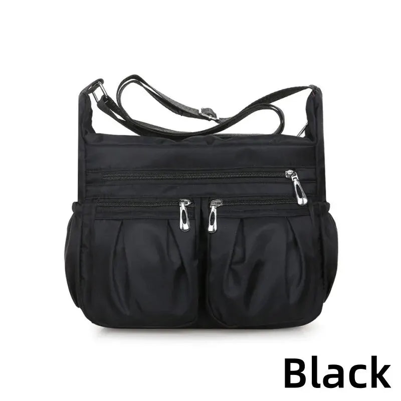 Sac à Bandoulière Polyvalent en Nylon – Confort &amp; Résistance