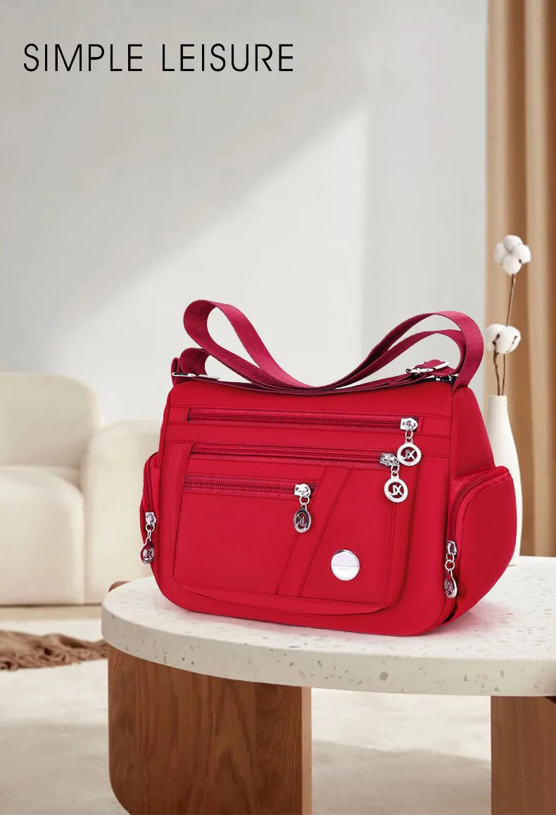 Sac à Bandoulière Polyvalent en Nylon – Confort &amp; Résistance