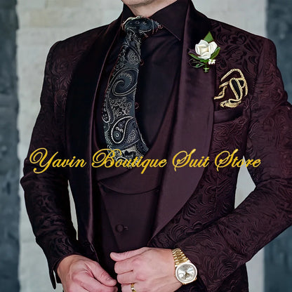 Costume de Mariage Double Boutonnage - Collection Printemps/Automne