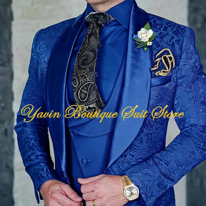 Costume de Mariage Double Boutonnage - Collection Printemps/Automne