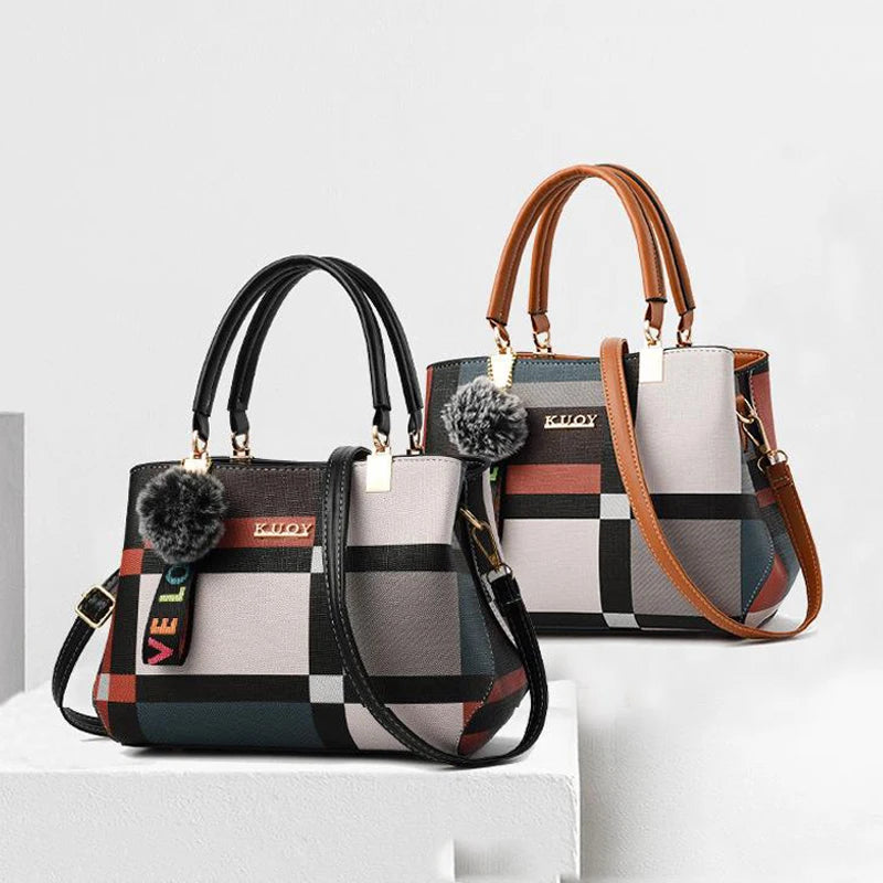Sac Satchel Yogodlns – Élégance &amp; Détails en Fourrure