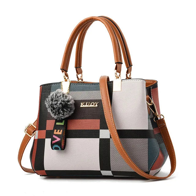 Sac Satchel Yogodlns – Élégance &amp; Détails en Fourrure