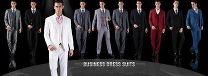 Black Stripe Men Suits Double Breasted Wedding Tuxedo Slim Fit 2 Pieces Formal Blazer Pants Set For Groom Guest Prom Party 2026