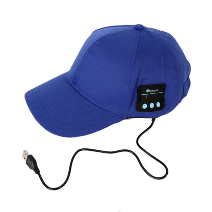 Fashion Bluetooth 5.0 Headphones Headset Baseball Cap Wireless Summer Hats With Stereo Earphone Mic Outdoor Hands-free Earbuds