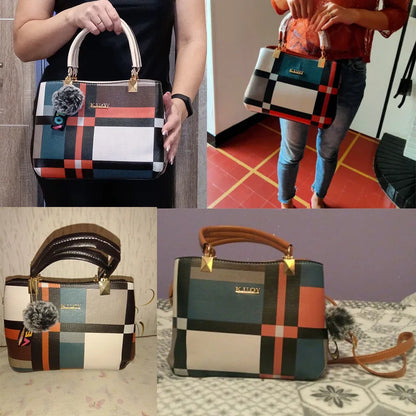 Sac Satchel Yogodlns – Élégance &amp; Détails en Fourrure
