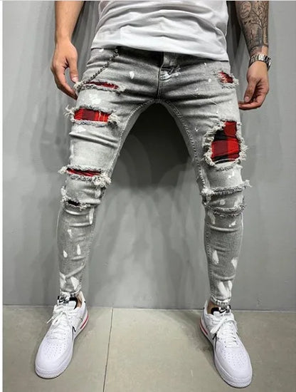 Jean Coupe Pencil en Denim Premium – Style Casual, Taille Basse &amp; Délavage Clair