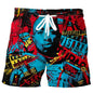 Short de Plage Imprimé "Hawaiian &amp; Sport" – Confort d'Été, Séchage Rapide &amp; Style Décontracté