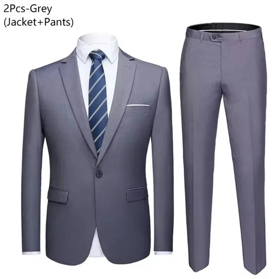 Costume Élégant pour Homme – ZHUOLIN (Modèle 0668)