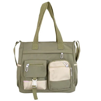 New Canvas Women Handbags Messenger Bag Youth Ladies Fashion Shoulder Tote Bag Versatile Female Crossbody Bags Pouch Pack Bolsas