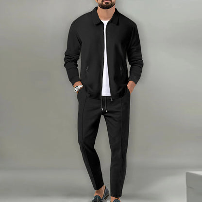 Ensemble Sportif – Style Urbain &amp; Confort Quotidien (Printemps-Automne)