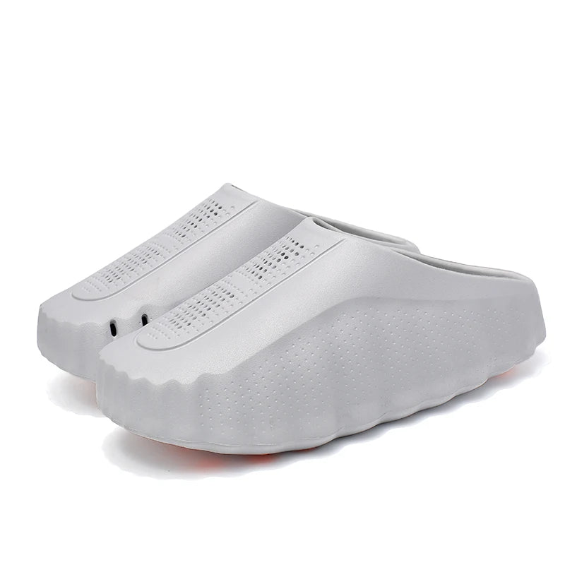Men's Slippers Non-Slip Slides Fashion Massage Slippers Comfortable Women Slides Summer Sandals Outdoor Indoor Shoes Big Size