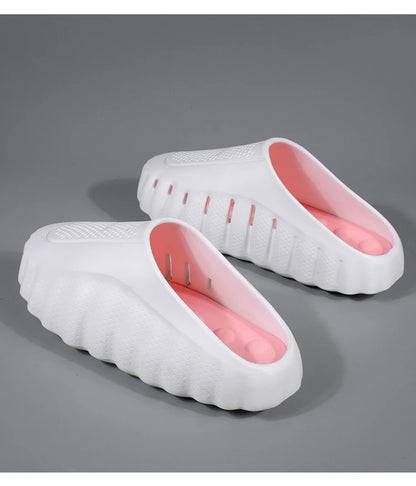 Men's Slippers Non-Slip Slides Fashion Massage Slippers Comfortable Women Slides Summer Sandals Outdoor Indoor Shoes Big Size