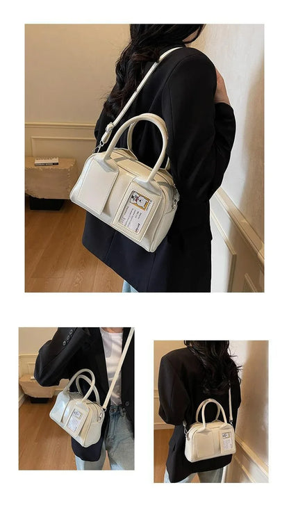 New Y2K Harajuku Shoulder Bag Women Korean Transparent Ita Bag Crossbody Bag Female Japanese Designer Trend Handbag Purse