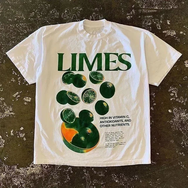 T-Shirt Court Géométrique Junior – Coupe Ample, Appliques &amp; Confort Coton Toutes Saisons
