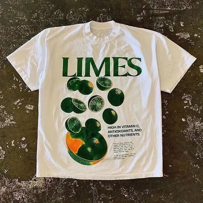 T-Shirt Court Géométrique Junior – Coupe Ample, Appliques &amp; Confort Coton Toutes Saisons