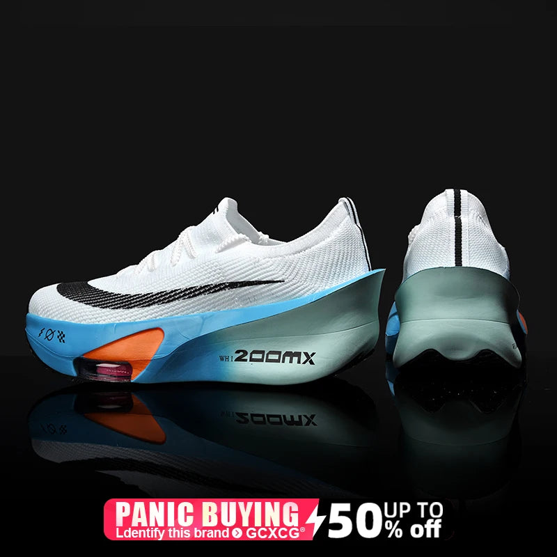 Sneakers Homme GCXCG 8877 – Style Géométrique, Légèreté &amp; Confort Premium