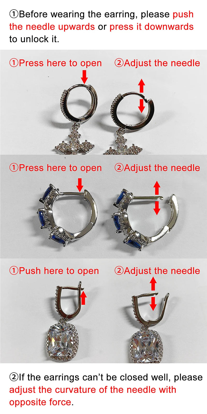 Huitan Classic Design Women Hoop Earrings Full with Princess Square CZ Simple and Elegant Female Accessories Versatile Jewelry