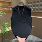 Cotton men's summer new breathable top sleeveless vest, camisole, fitness American T-shirt trend versatile and fashionable multi