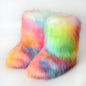 Bottes de Neige de Luxe en Fausse Fourrure EAEOVNI – Chaleur, Style &amp; Confort Gothique Chic