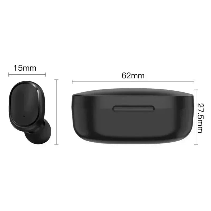 E6S Wireless Bluetooth Earphones TWS Bluetooth Headset Wireless Earbuds Noise Canceling Earphones with Microphone Headphones