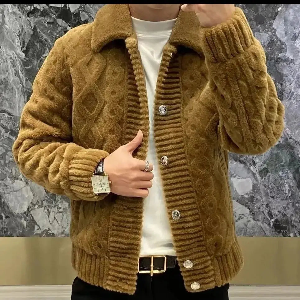 Veste Décontractée pour Homme – Confort &amp; Chaleur Automne-Hiver (Wulend)