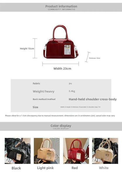 New Y2K Harajuku Shoulder Bag Women Korean Transparent Ita Bag Crossbody Bag Female Japanese Designer Trend Handbag Purse