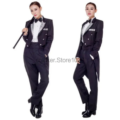 Costume Queue-de-Pie Homme "Classic Tuxedo" – Style Gothique &amp; Formel