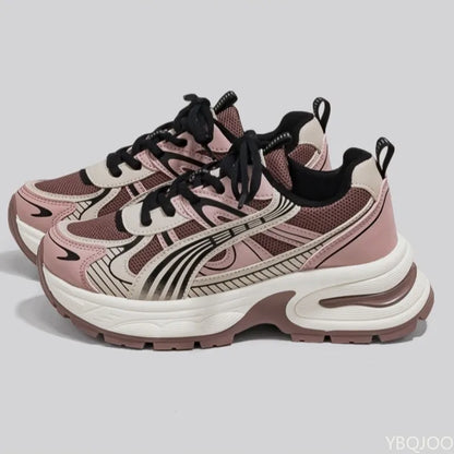 Summer new Retro casual breathable mesh women's shoes fashionable versatile shoes lightweight comfortable women's socks