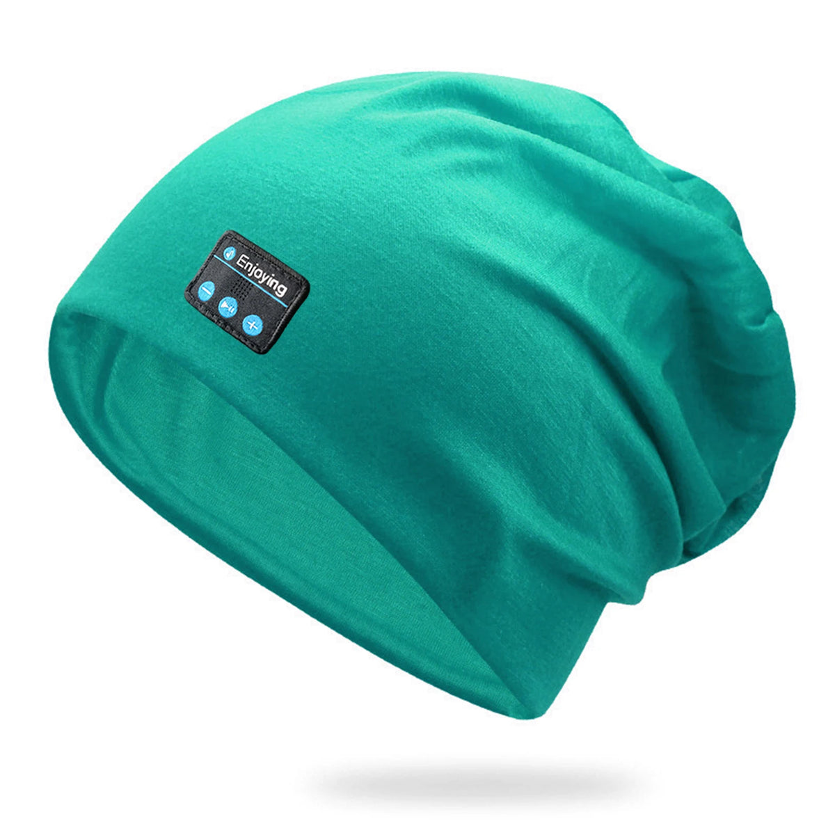 Wireless Stereo Bluetooth Headphone Summer Beanie Sleep Soft Cotton Cap Lightweight Running Earphone Headset Sports Music Hat