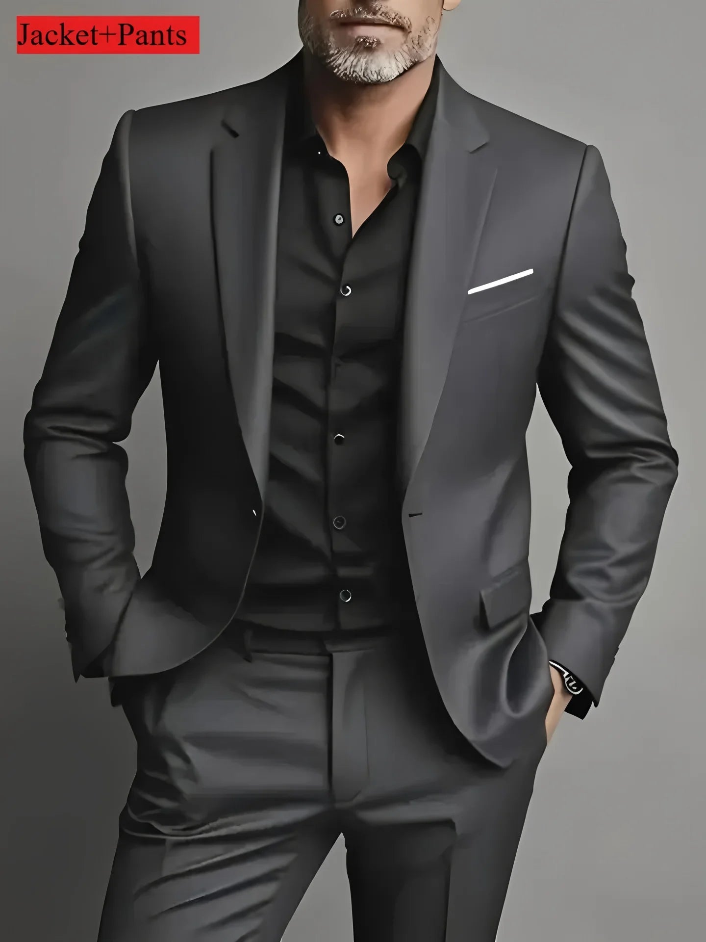 2 Pieces Extra Large Size Suits For Men Wedding Groom Tuxedos Prom Sets Business Male Blazer Trajes De Hombre